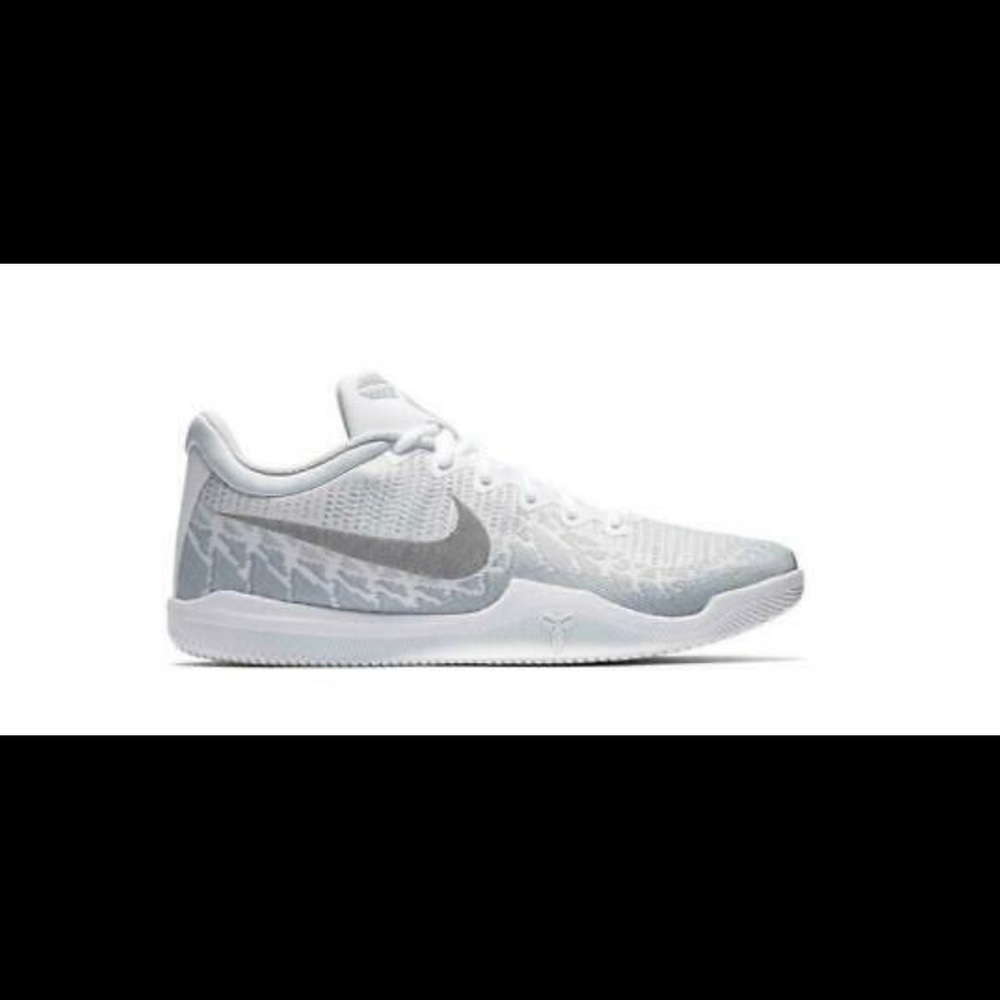 Nike Kobe Mamba Rage Basketball White/Platinum Shoes Sneakers